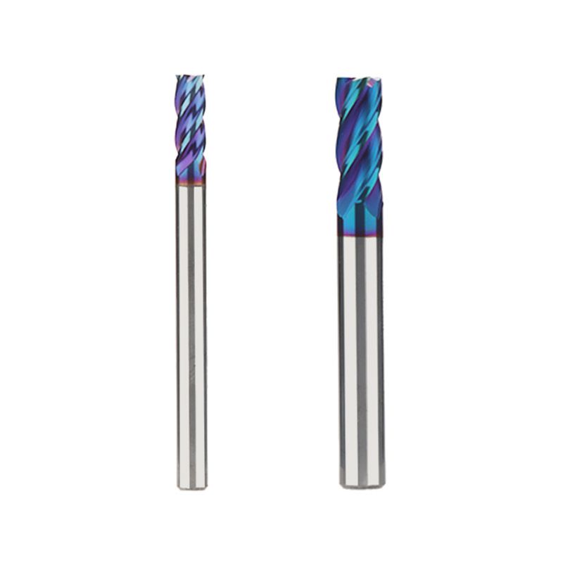 65 ° blue nano coating milling cutter